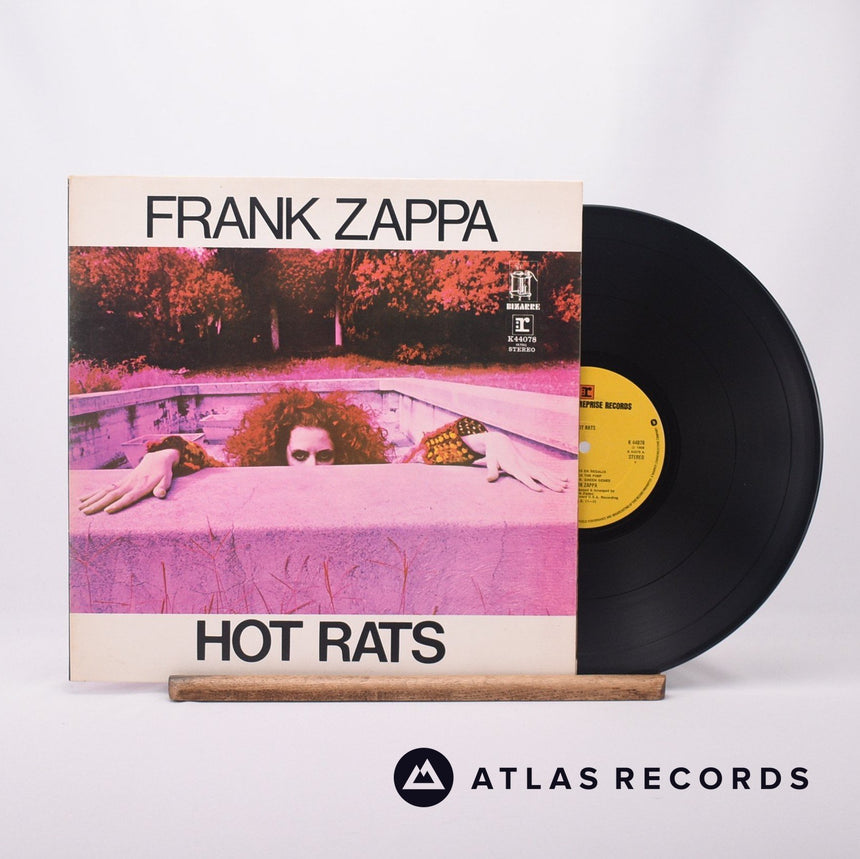 Frank Zappa Hot Rats LP Vinyl Record - Front Cover & Record
