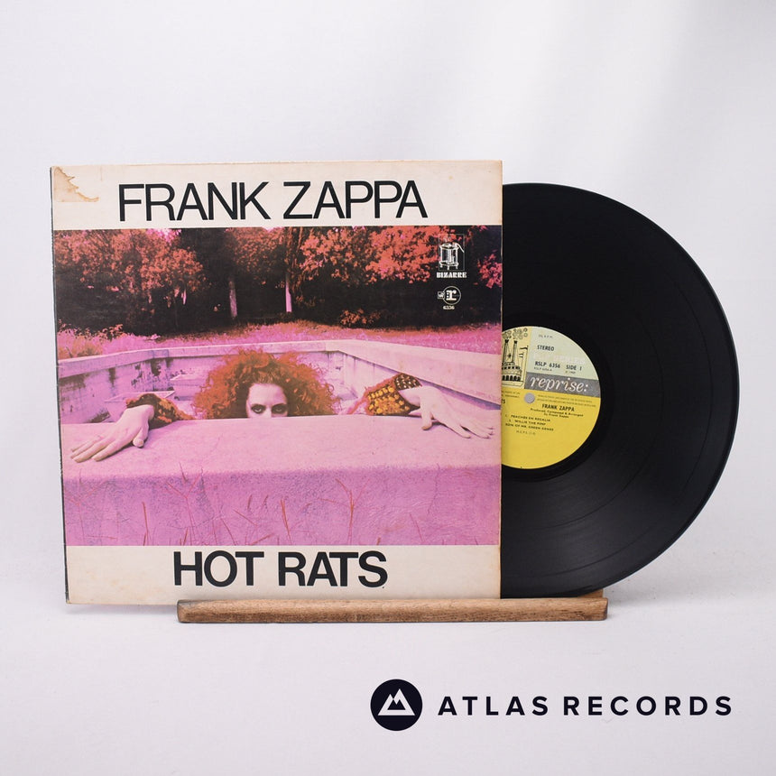 Frank Zappa Hot Rats LP Vinyl Record - Front Cover & Record