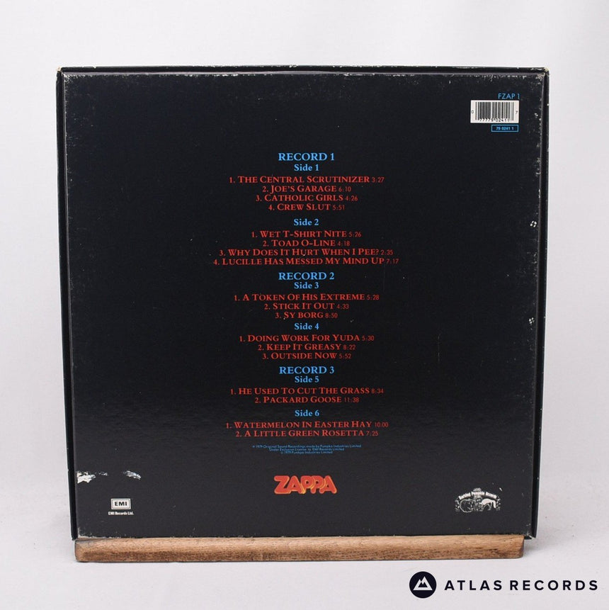 Frank Zappa - Joe's Garage Acts I, II & III - 3 x LP Box Set Vinyl Record