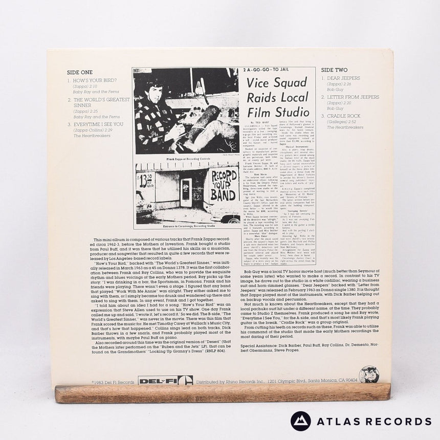 Frank Zappa - Rare Meat - 12" Vinyl Record - EX/EX