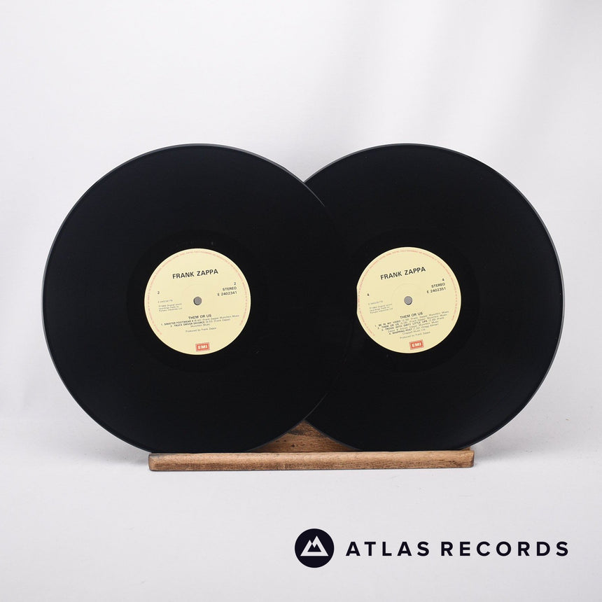 Frank Zappa - Them Or Us - Penthouse Gatefold 2 x LP Vinyl Record - EX/EX