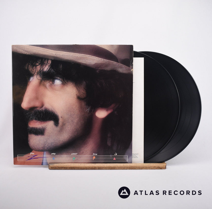 Frank Zappa You Are What You Is 2 x LP Vinyl Record - Front Cover & Record