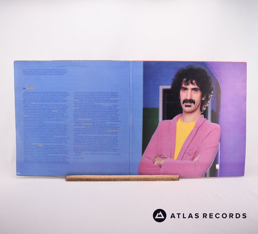 Frank Zappa - You Are What You Is - A2 B1 C2 D2 2 x LP Vinyl Record - VG+/VG+