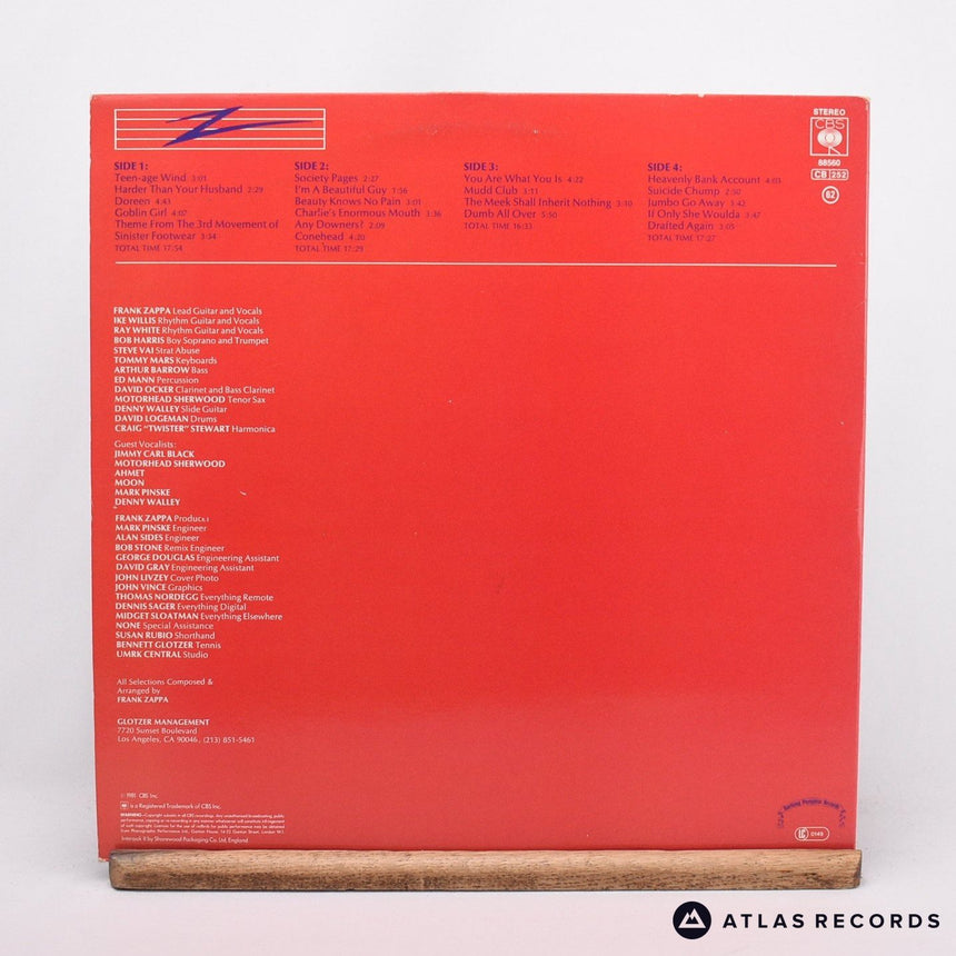 Frank Zappa - You Are What You Is - A1 B1 C1 D2 2 x LP Vinyl Record - VG+/EX