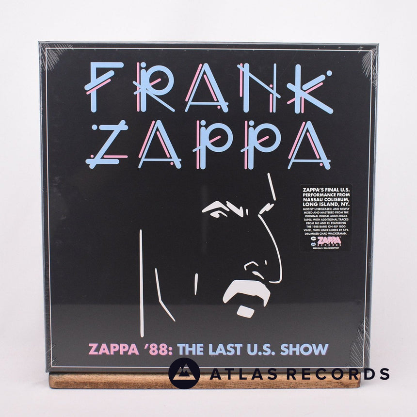 Frank Zappa Zappa '88: The Last U.S. Show 4 x LP Vinyl Record - Front Cover & Record