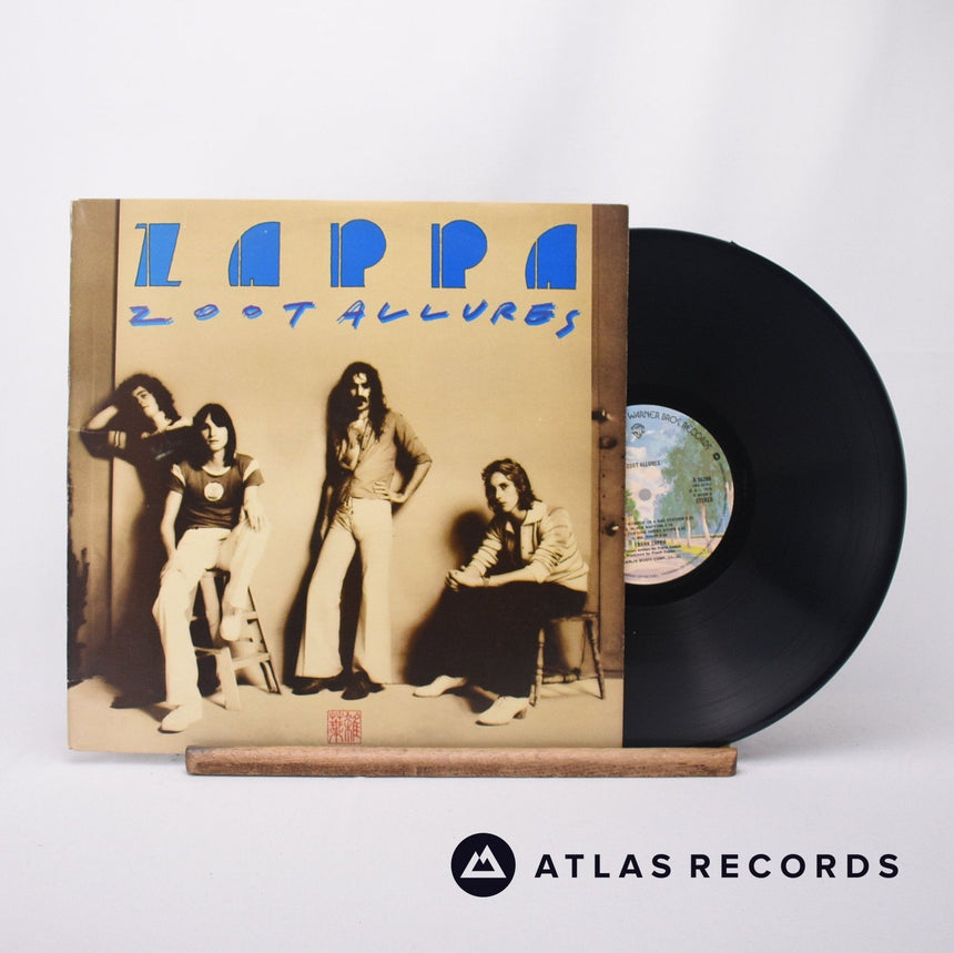 Frank Zappa - Zoot Allures - Allen LP Vinyl Record - EX/EX