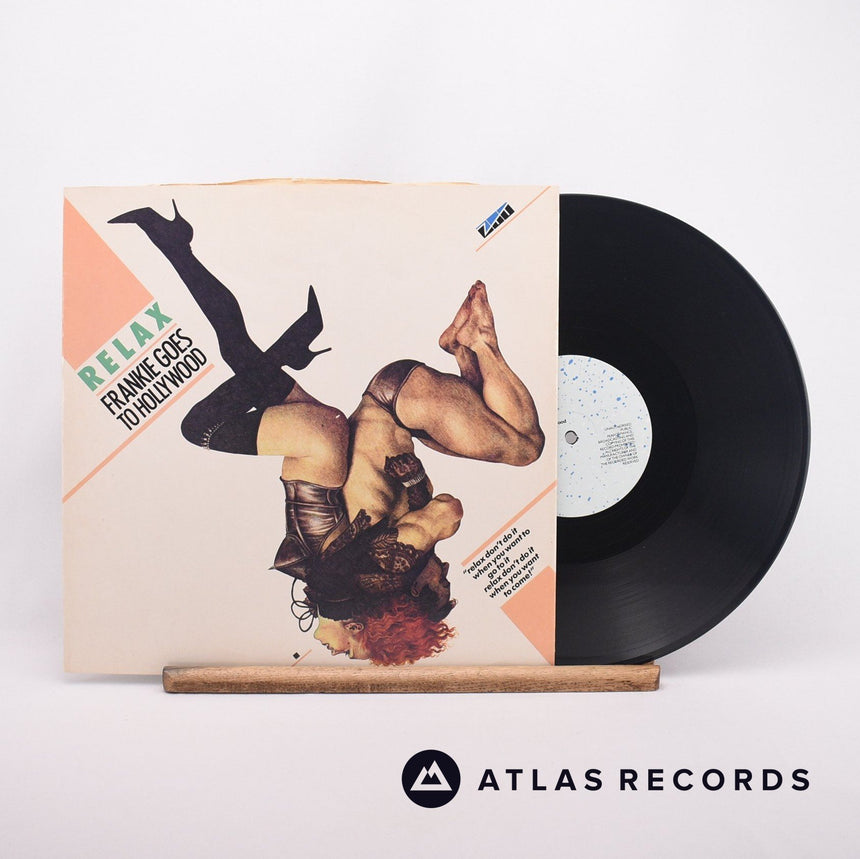 Frankie Goes To Hollywood Relax 12" Vinyl Record - Front Cover & Record