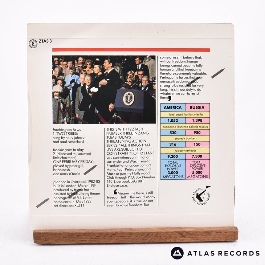 Frankie Goes To Hollywood - Two Tribes - 7" Vinyl Record - EX/EX