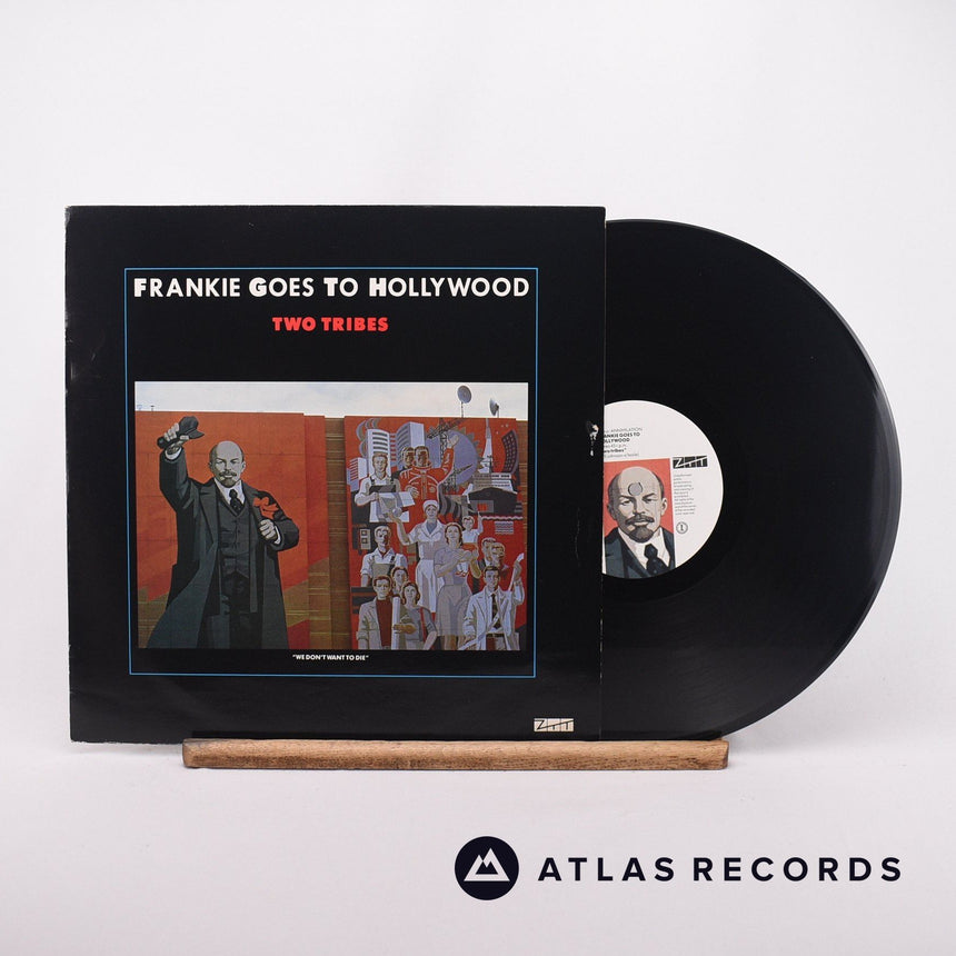 Frankie Goes To Hollywood Two Tribes 12" Vinyl Record - Front Cover & Record