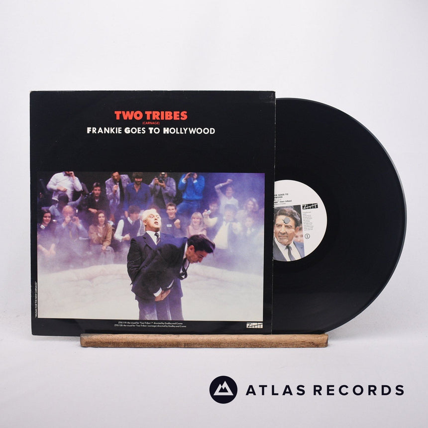 Frankie Goes To Hollywood Two Tribes 12" Vinyl Record - Front Cover & Record