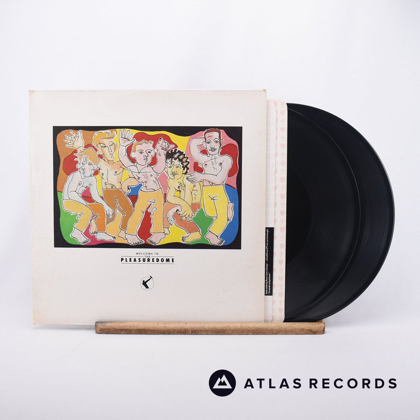 Frankie Goes To Hollywood Welcome To The Pleasuredome 2 x LP Vinyl Record - Front Cover & Record