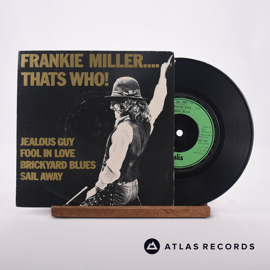 Frankie Miller That's Who! 7" Vinyl Record - Front Cover & Record