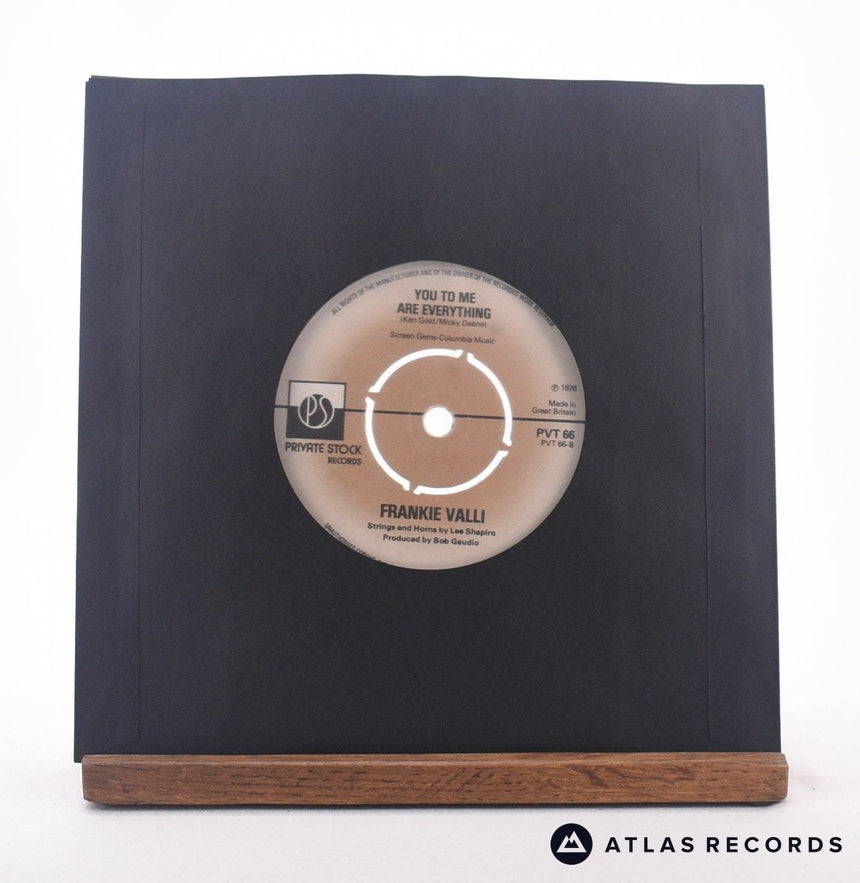 Frankie Valli - We're All Alone - Promo 7" Vinyl Record - VG