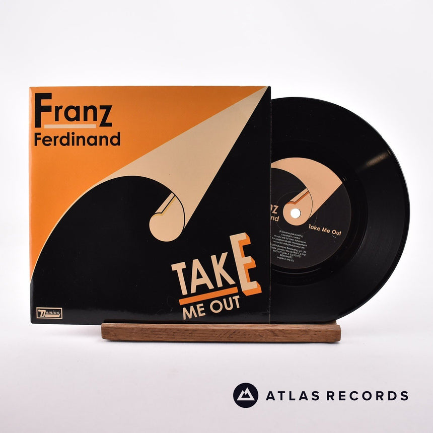 Franz Ferdinand Take Me Out 7" Vinyl Record - Front Cover & Record