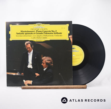 Frédéric Chopin Klavierkonzert • Piano Concerto No. 2 •  Andante Spianato Et Grande Polonaise Brillante LP Vinyl Record - Front Cover & Record
