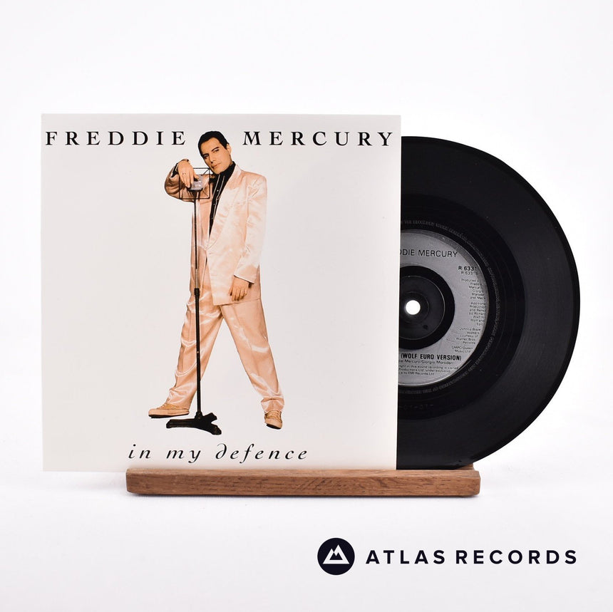 Freddie Mercury In My Defence 7" Vinyl Record - Front Cover & Record