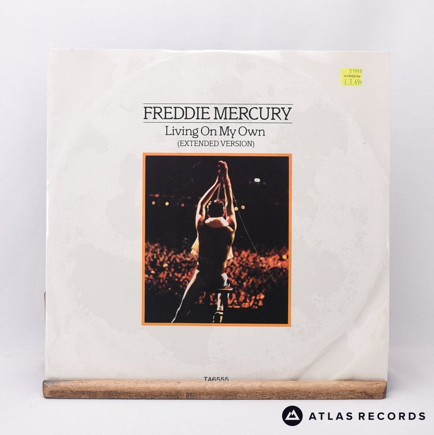 Freddie Mercury Living On My Own 12" Vinyl Record - Front Cover & Record