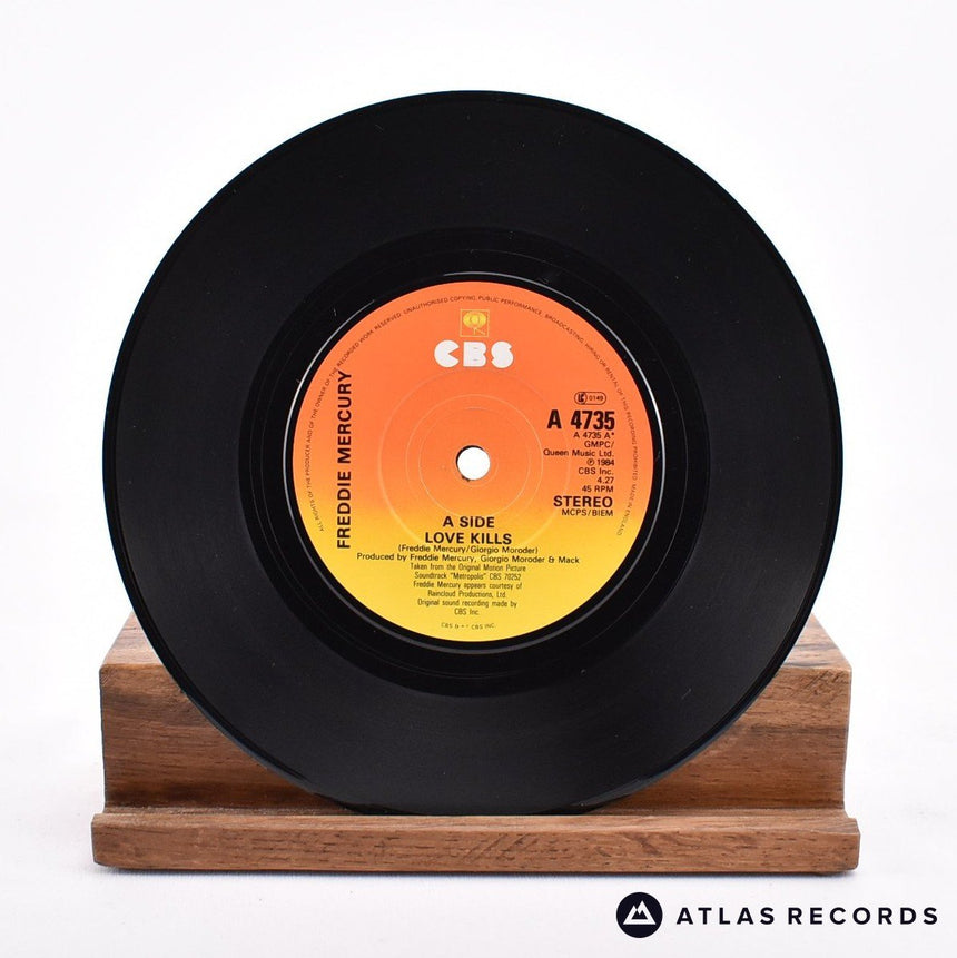 Freddie Mercury - Love Kills - 7" Vinyl Record - VG+/EX