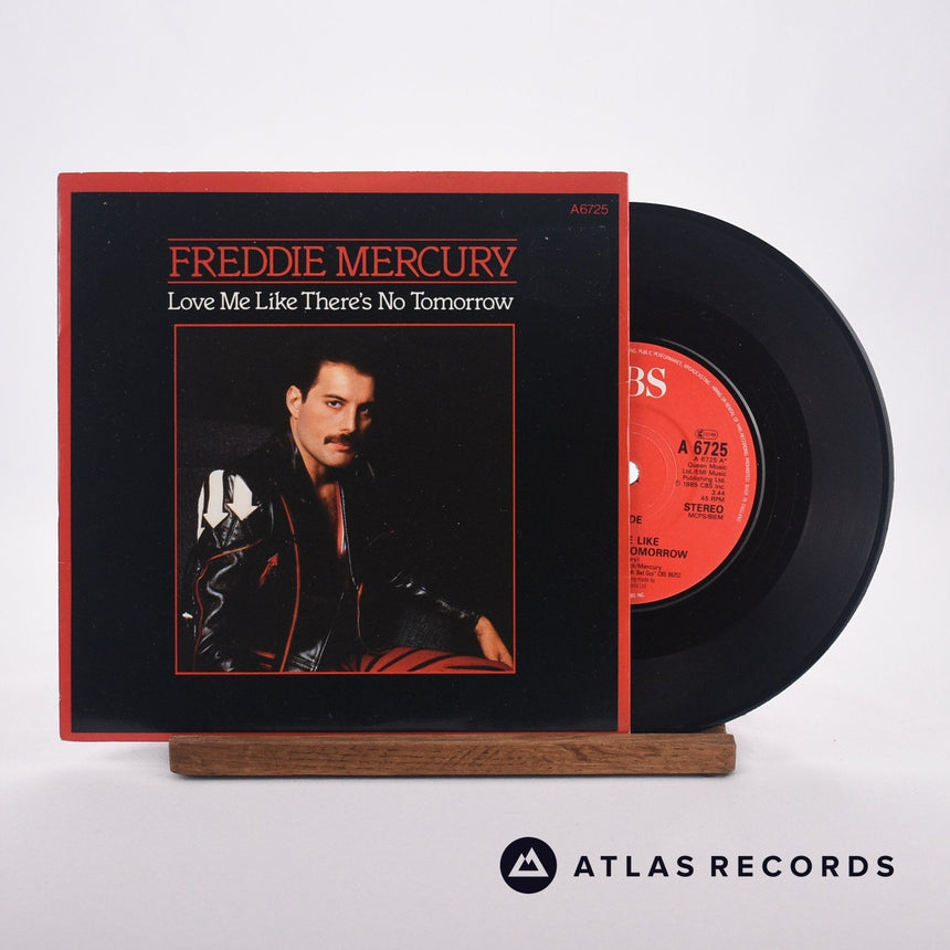 Freddie Mercury Love Me Like There's No Tomorrow 7" Vinyl Record - Front Cover & Record