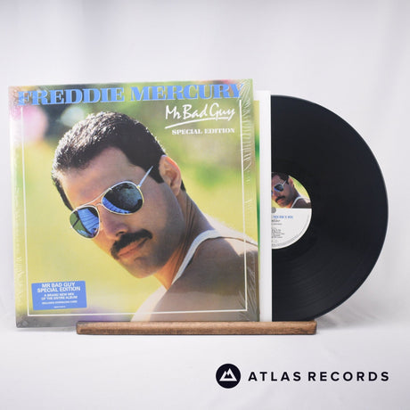 Freddie Mercury Mr. Bad Guy LP Vinyl Record - Front Cover & Record