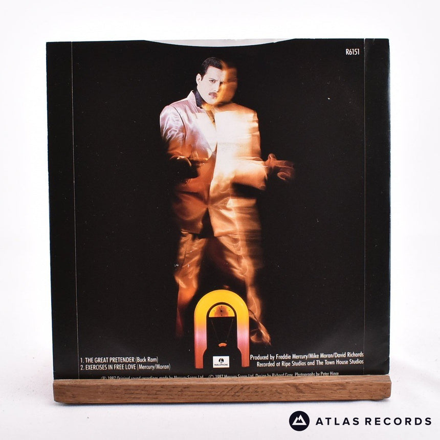 Freddie Mercury - The Great Pretender - 7" Vinyl Record - EX/VG+
