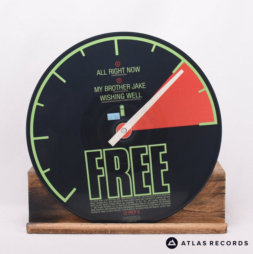 Free All Right Now 12" Vinyl Record - In Sleeve