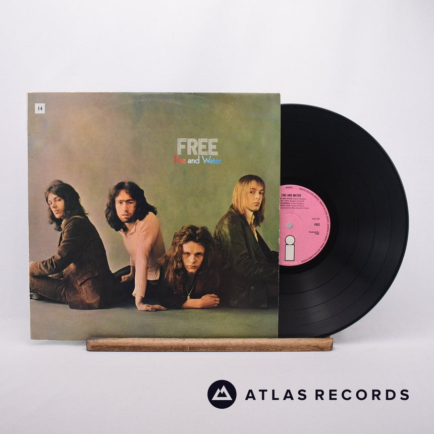 Free Fire And Water LP Vinyl Record - Front Cover & Record