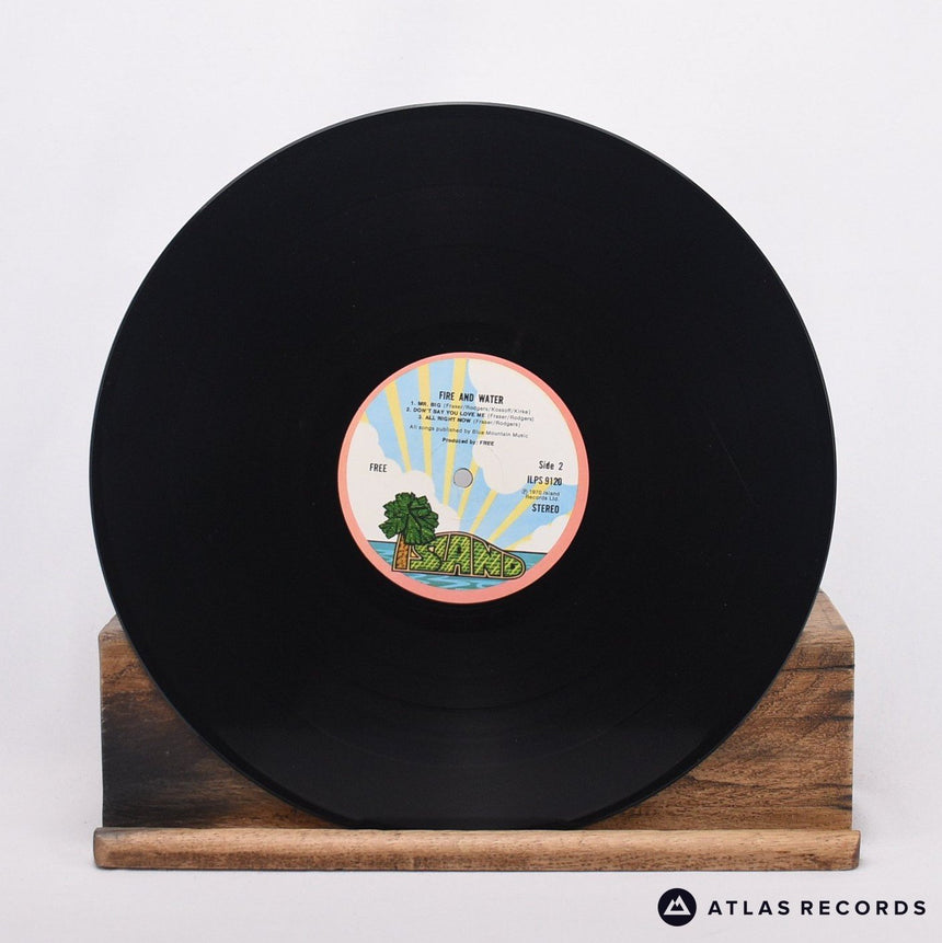 Free - Fire And Water - Reissue A-5 B-5 LP Vinyl Record - EX/EX