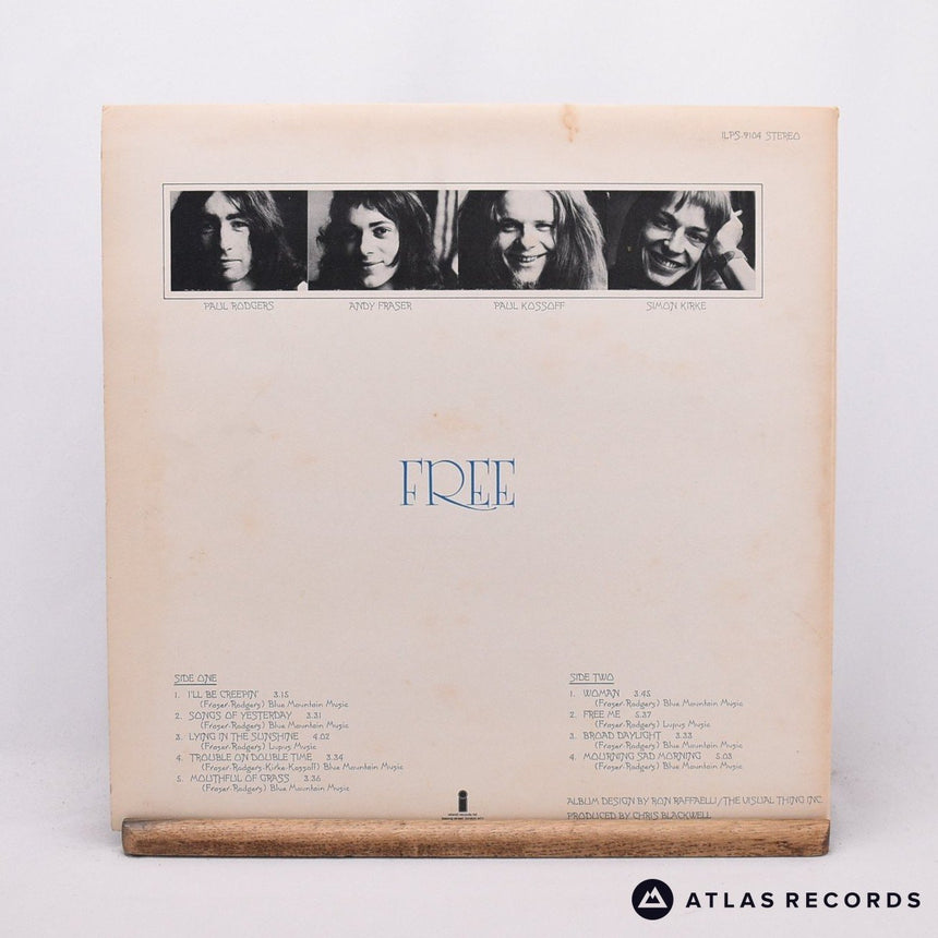 Free - Free - Gatefold 1A 1B LP Vinyl Record - VG/VG+