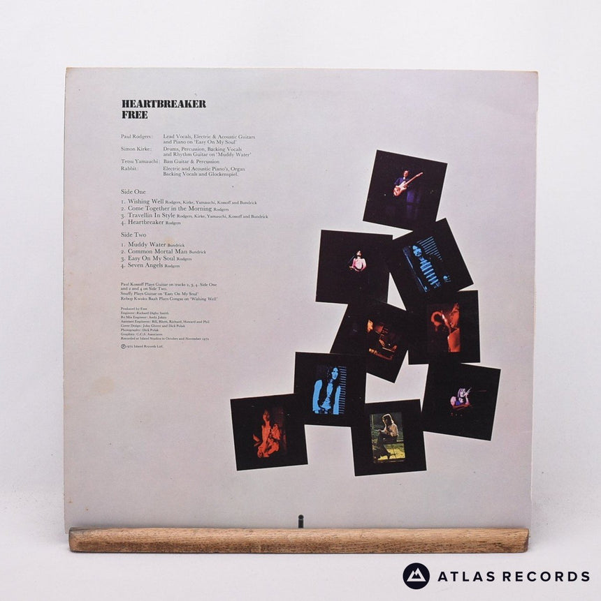 Free - Heartbreaker - A-2U B-2U LP Vinyl Record - EX/VG+