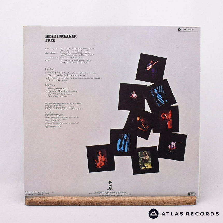 Free - Heartbreaker - LP Vinyl Record - EX/EX