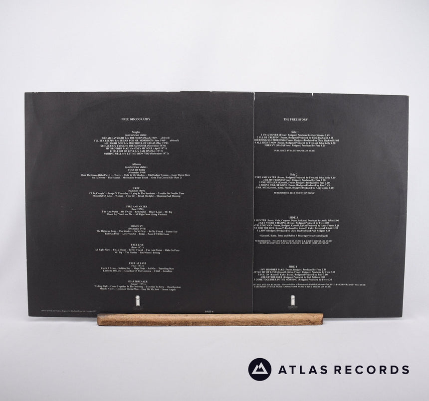 Free - The Free Story - Limited Edition 2 x LP Vinyl Record - VG+/VG+