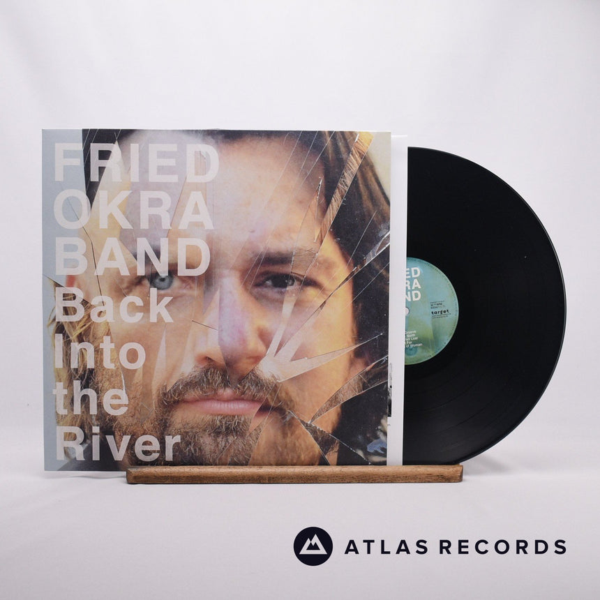 Fried Okra Band Back into the River LP Vinyl Record - Front Cover & Record