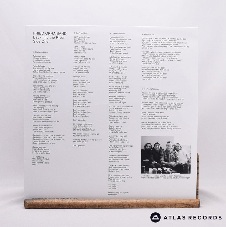 Fried Okra Band - Back into the River - LP Vinyl Record - NM/EX