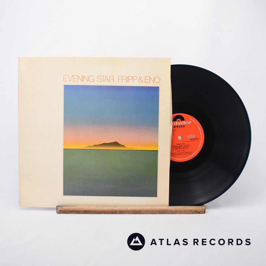 Fripp & Eno Evening Star LP Vinyl Record - Front Cover & Record