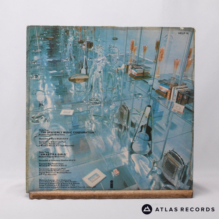 Fripp & Eno - (No Pussyfooting) - Gatefold LP Vinyl Record - VG+/EX