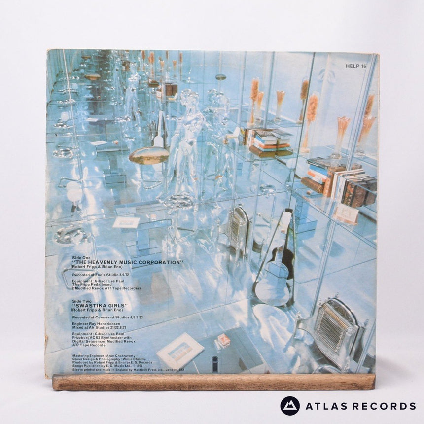 Fripp & Eno - (No Pussyfooting) - Gatefold A-1 B-1 LP Vinyl Record - VG+/VG+