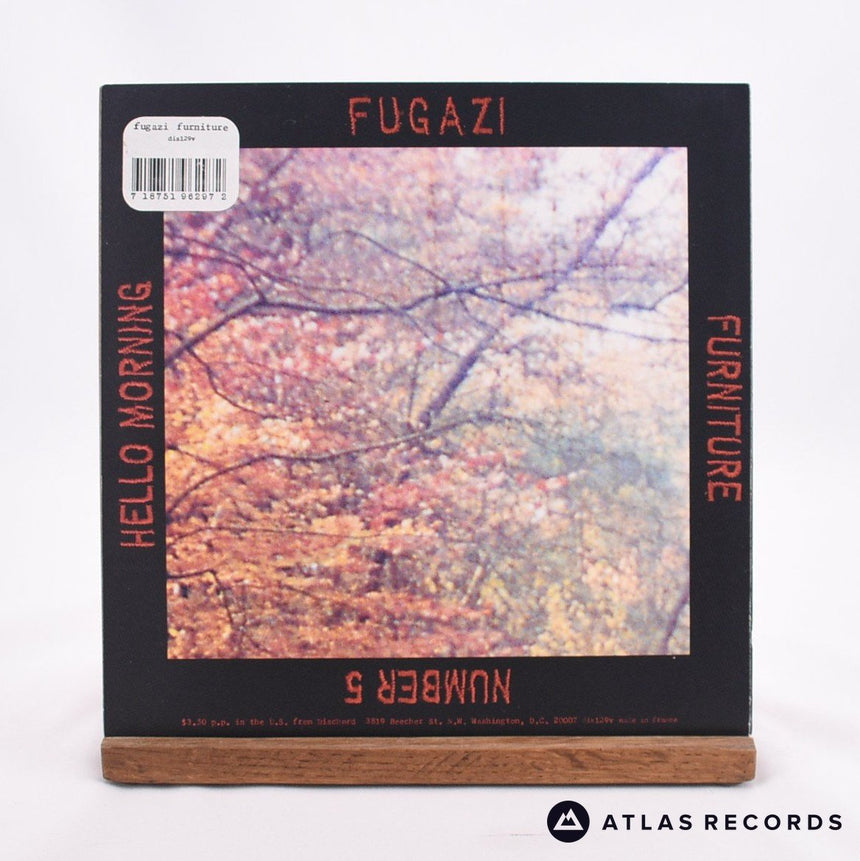Fugazi - Furniture - Clear 7" Vinyl Record - EX/EX