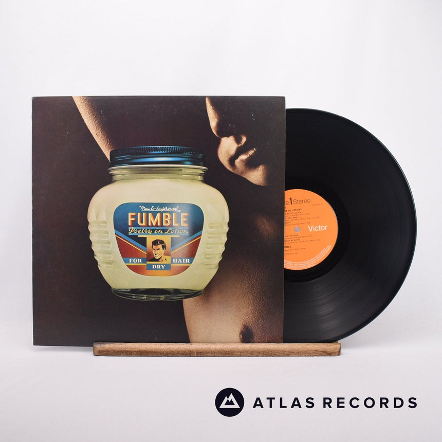 Fumble Poetry In Lotion LP Vinyl Record - Front Cover & Record