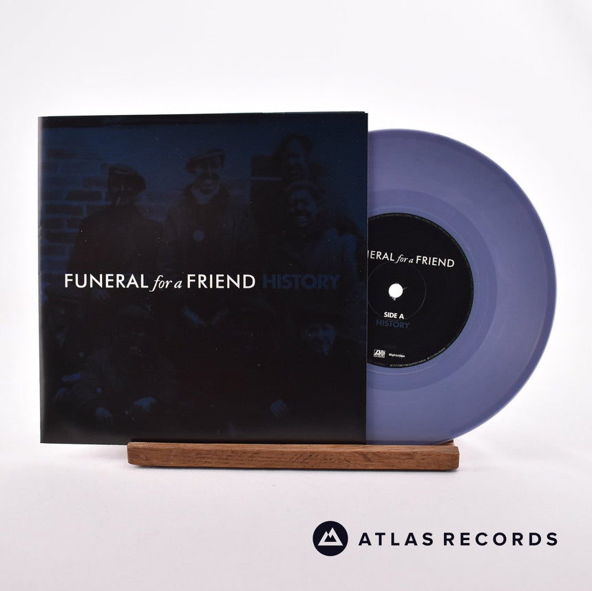 Funeral For A Friend History 7" Vinyl Record - Front Cover & Record