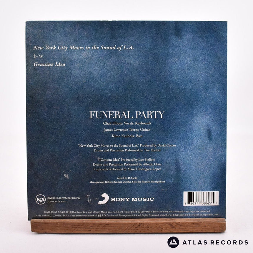 Funeral Party - New York City Moves To The Sound Of L.A. - 7" Vinyl Record - NM/EX