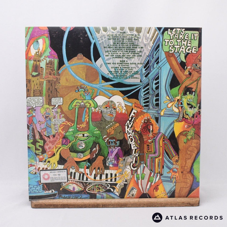 Funkadelic - Let's Take It To The Stage - AS BS LP Vinyl Record - VG+/VG+