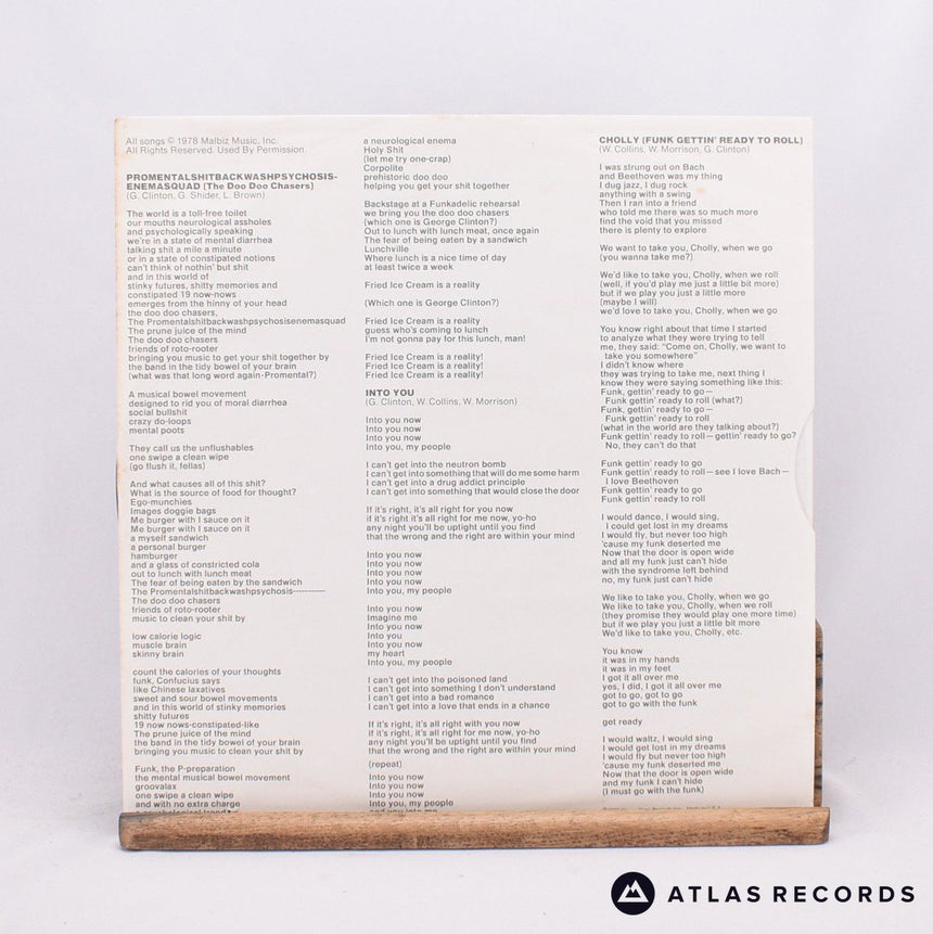 Funkadelic - One Nation Under A Groove - Repress LP Vinyl Record - VG+/VG+