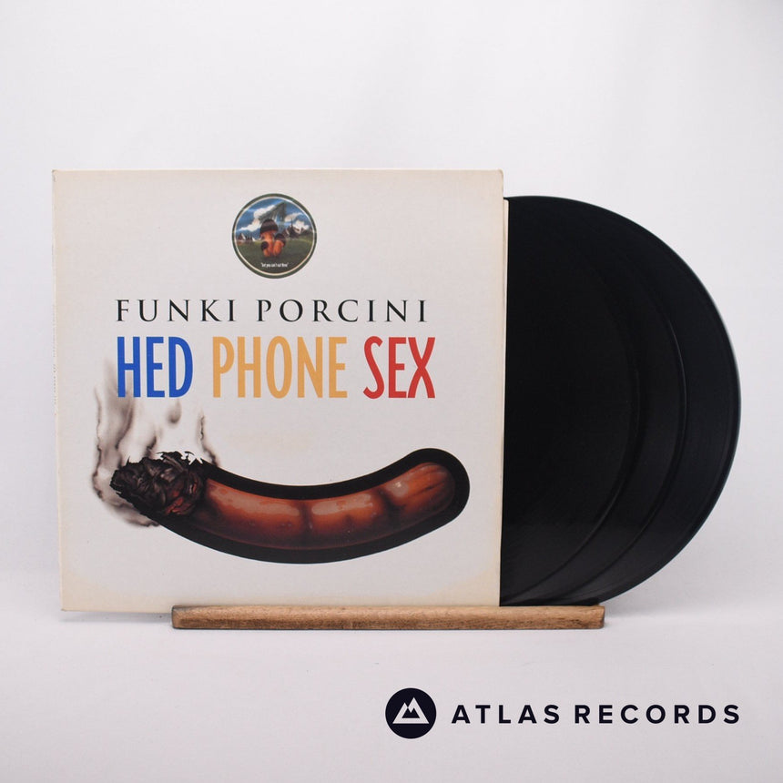 Funki Porcini Hed Phone Sex 3 x LP Vinyl Record - Front Cover & Record