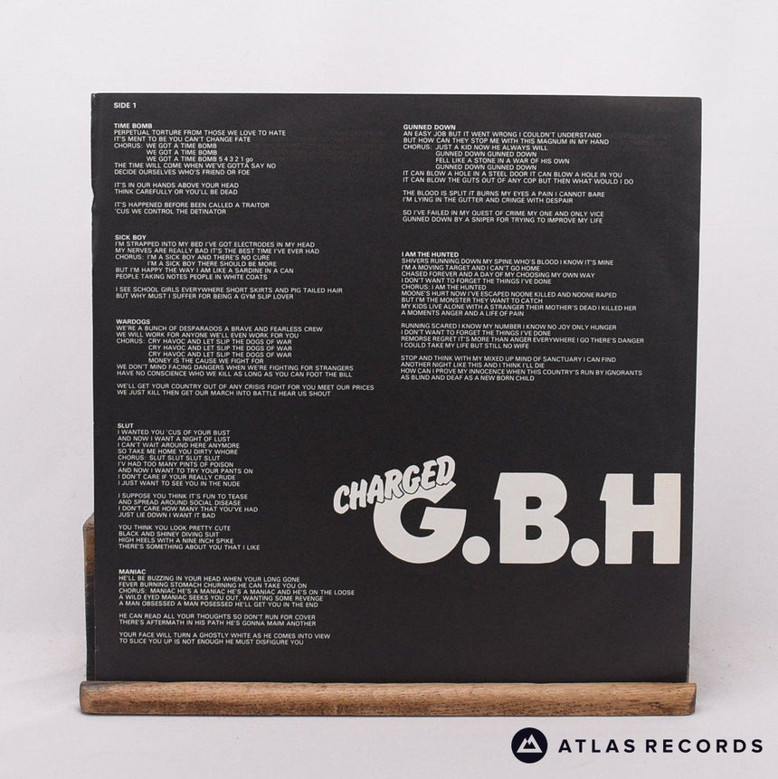 G.B.H. - City Baby Attacked By Rats - Bilbo A-1 B-1 LP Vinyl Record - VG+/EX