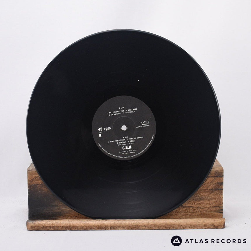 G.B.H. - Leather, Bristles, Studs And Acne. - Reissue LP Vinyl Record - VG+/VG+