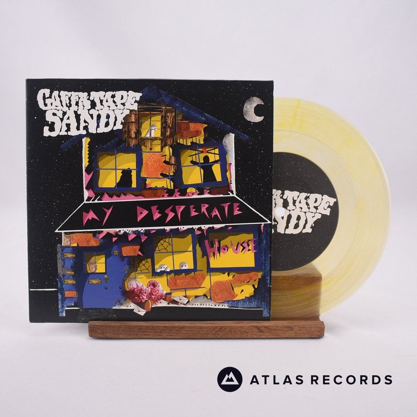 Gaffa Tape Sandy My Desperate House 7" Vinyl Record - Front Cover & Record