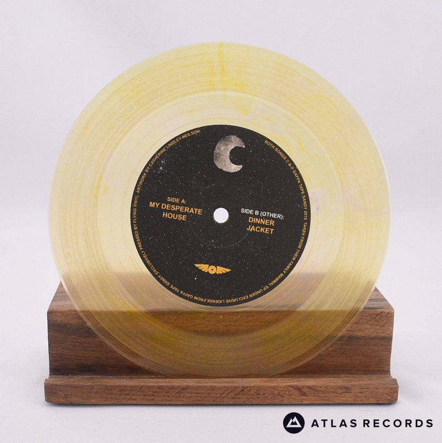 Gaffa Tape Sandy - My Desperate House - Amber 7" Vinyl Record - NM/EX