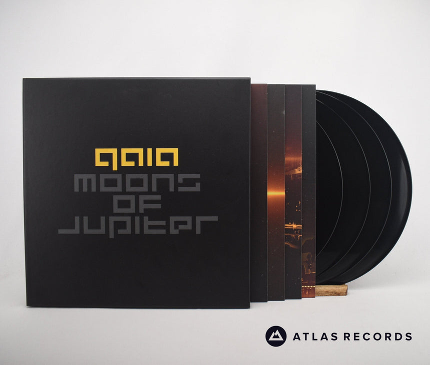 Gaia Moons Of Jupiter 4 x 12" Vinyl Record - Front Cover & Record