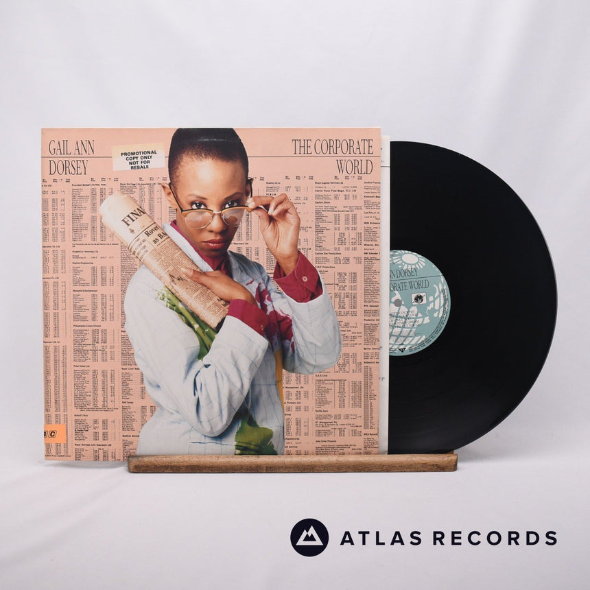 Gail Ann Dorsey The Corporate World LP Vinyl Record - Front Cover & Record